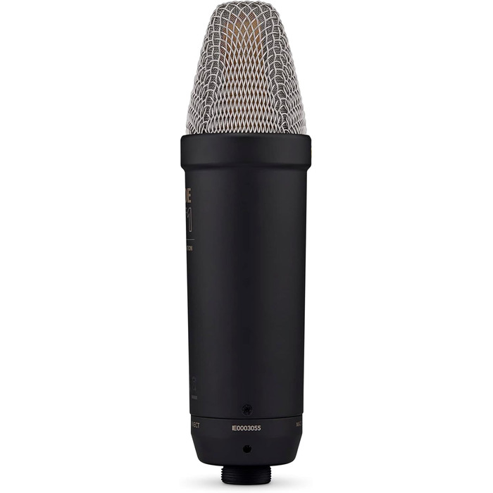 �DE NT1 5 покоління - великий діафрагмовий конденсаторний мікрофон з виходом XLR і USB, мікрофонним павуком і поп-фільтром для муз