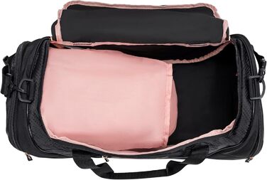 Жіноча сумка PUMA Evercat Duffle Bag для тренувань кандидатів один розмір чорний / червоне золото