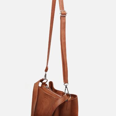 Сумка для бомжів з регульованою ручкою - Жіноча сумка модна - Елегантні сумки на кожен день та вечірку Conti Camel 27 X 29 X 12 см