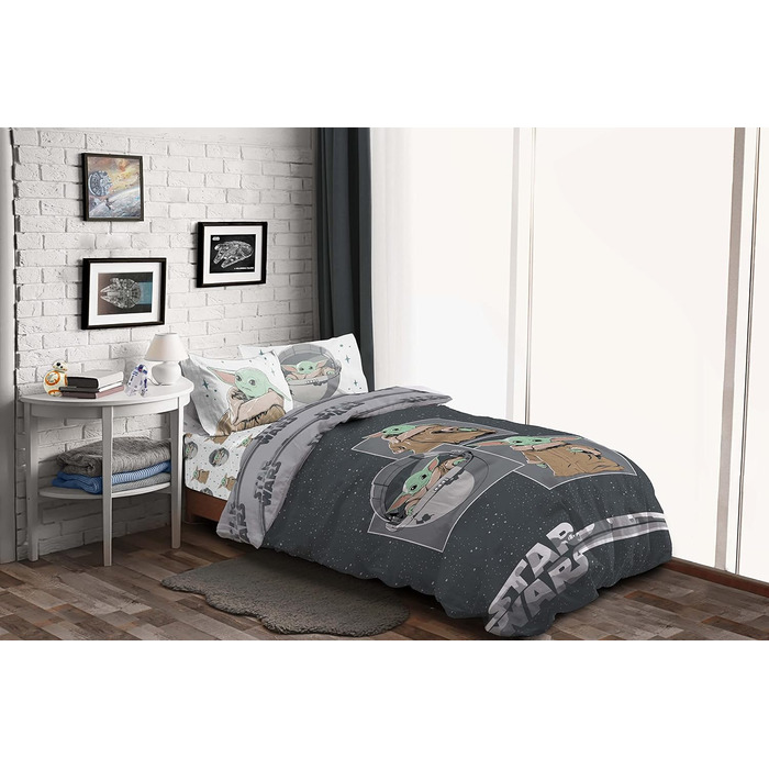 Бавовна Комплект постільної білизни з 3 предметів 135x200 см Односпальне ліжко - підковдра простирадло 90x200 см наволочка 50x70 с