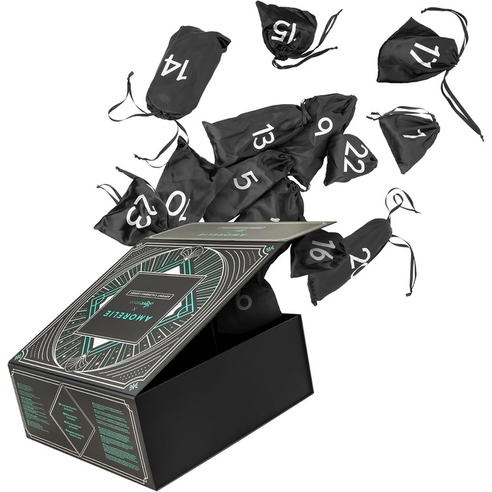 Еротичний адвент-календар AMORELIE Luxury Edition 2025, 24 преміальні інтимні подарунки