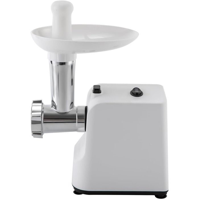 Електрична м'ясорубка з 3 перфорованими дисками з нержавіючої сталі, заглушкою, набором для кеббе, машиною для фаршу, машиною для