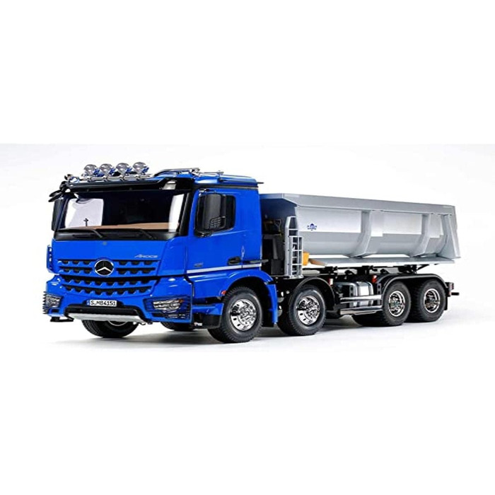 Набір 56366 Радіокерований самоскид MB Arocs 4151 8x4, масштаб 114 56523 MFC-03 Модуль багатофункціонального керування для вантажівок, чорний, радіокерування, іграшковий вантажівка, модель для складання, хобі