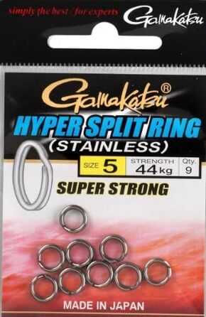 Каблучка Gamakatsu Hyper Split, чорний нікель