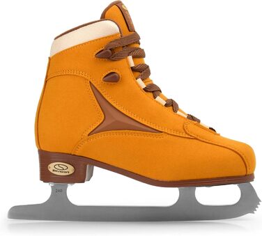 Жіночі ковзани SMJ Arctica, взуття для фігурного катання, класична замша, коричневий колір Розміри 37, 38, 39, 40, 41