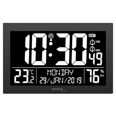 Годинник настінний Technoline WS8017 Black (WS8017)