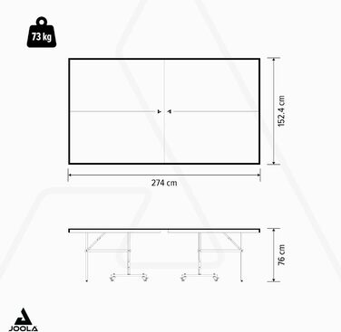 Стіл для настільного тенісу JOOLA Indoor