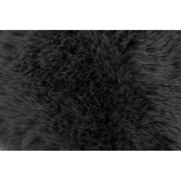 Плед для вітальні, штучне хутро, Rabbit Deluxe, 150x200 см, 750 г/м, плед зі штучного хутра (сірий), сірий, 150 x 200 см