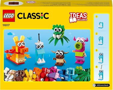 Конструктор LEGO Classic Creative Monsters 11017, 140 деталей