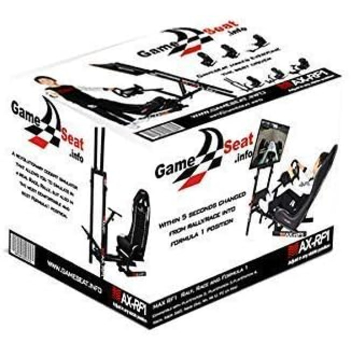 Серії Pro, Gameseat серії Pro чорний/білий.червоний