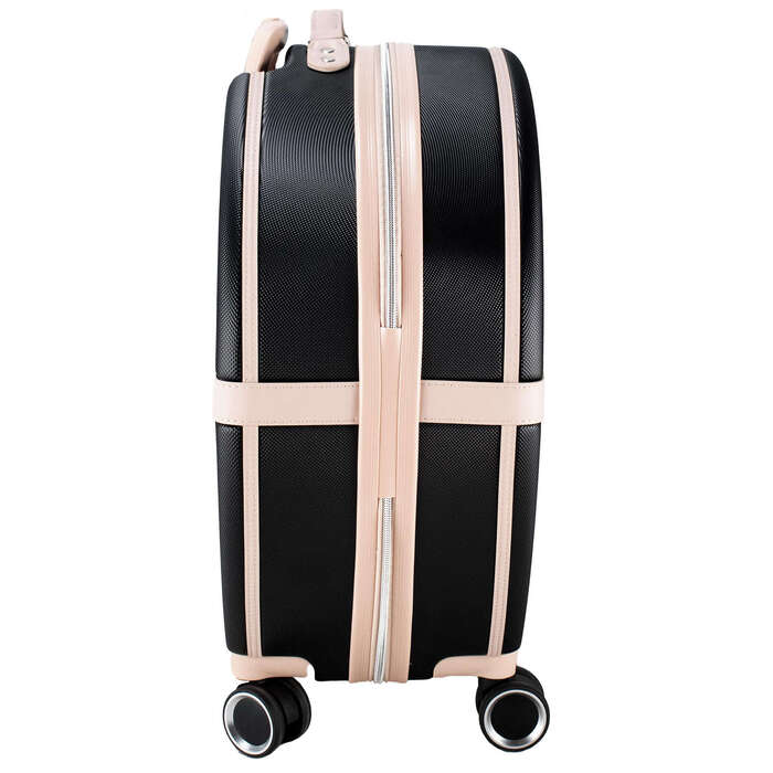 Валіза Semi Line 20' (S) Black/Pink Cream (T5671-2)