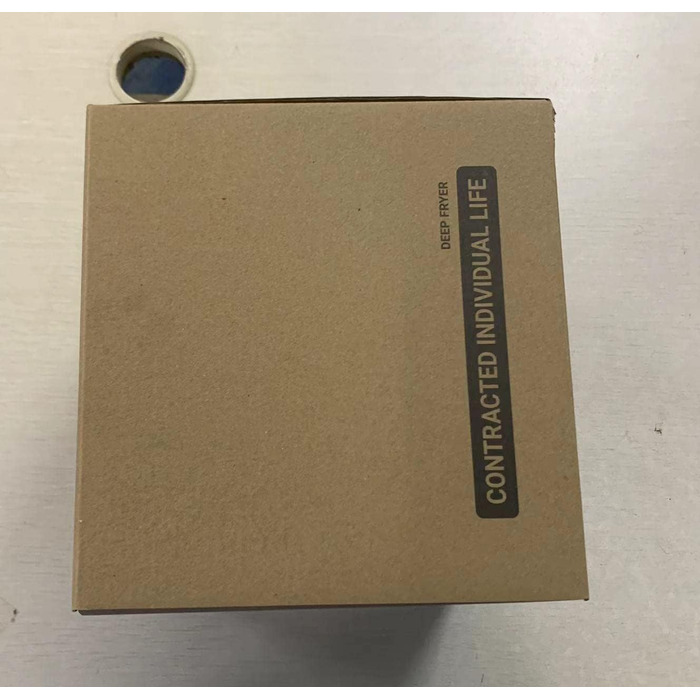 Міні-фритюрниця Augosma з олією 850-950 Вт л Ємність 1 л Оглядове вікно l Кошик для смаження з нержавіючої сталі l Регульована температура l Теплоізольований l Нековзна гумова накладка l Білий 1 л