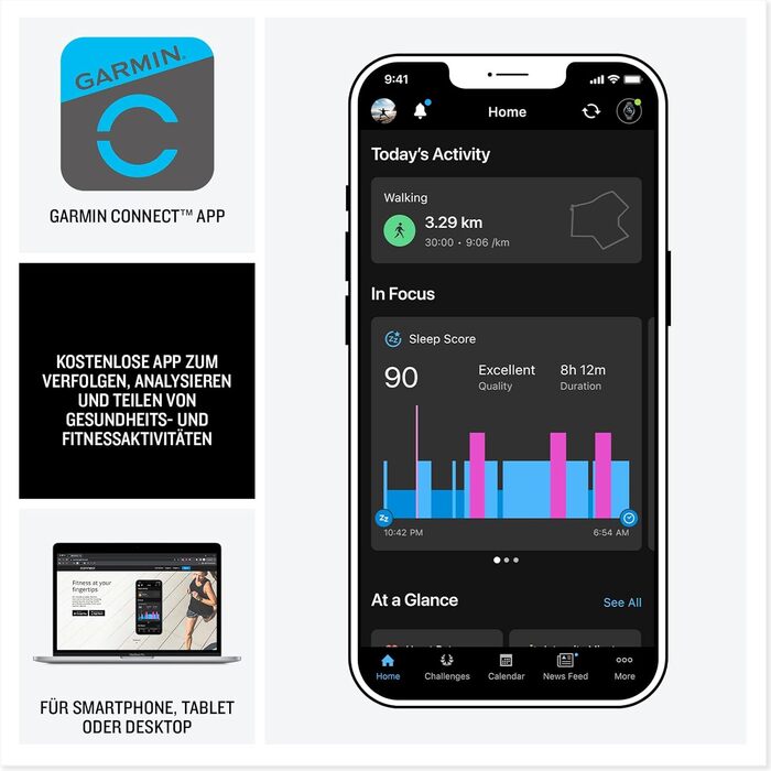 Мм, AMOLED, чорний безель з вугільним ремінцем, чорний/антрацитовий 50 мм AMOLED, 3,50