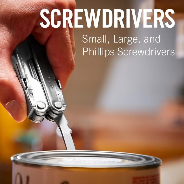 Компактний мультиінструмент з 17 важливими інструментами, виготовлений з нержавіючої сталі, з нейлоновою кобурою сріблястого кольо