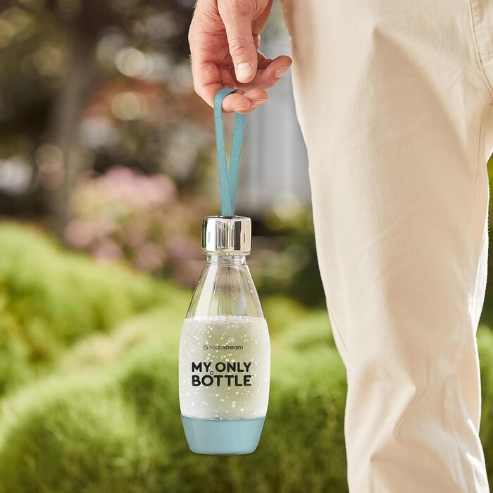 Пластикова пляшка SodaStream My Only Botte 0,5 л, можна мити в посудомийній машині, синя, 1 упаковка