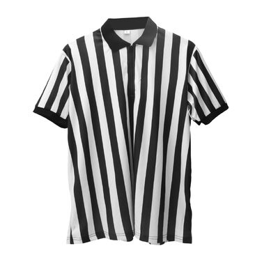 Чоловіча офіційна суддя Джерсі смуга перевернутий комір Ref уніформа суддя сорочка для баскетболу футболу футбол