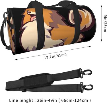 Дорожня сумка Милий песик, спортивна сумка для чоловіків та жінок, сумка-мішок для пляжу та спорту