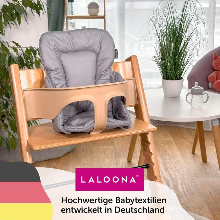 Редуктор сидіння LaLoona для стільчика для годування Stokke Tripp Trapp - подушка для дитячого сидіння з покриттям, яке можна прат