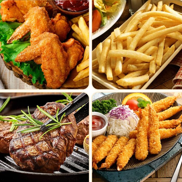 Змінний кошик для фритюрниці Innsky 5.5 л для фритюрниці Innsky, кошик для фритюрниці з антипригарним покриттям, можна мити в посудомийній машині, IS-EE003, ексклюзивно для кошика для фритюрниці Innsky