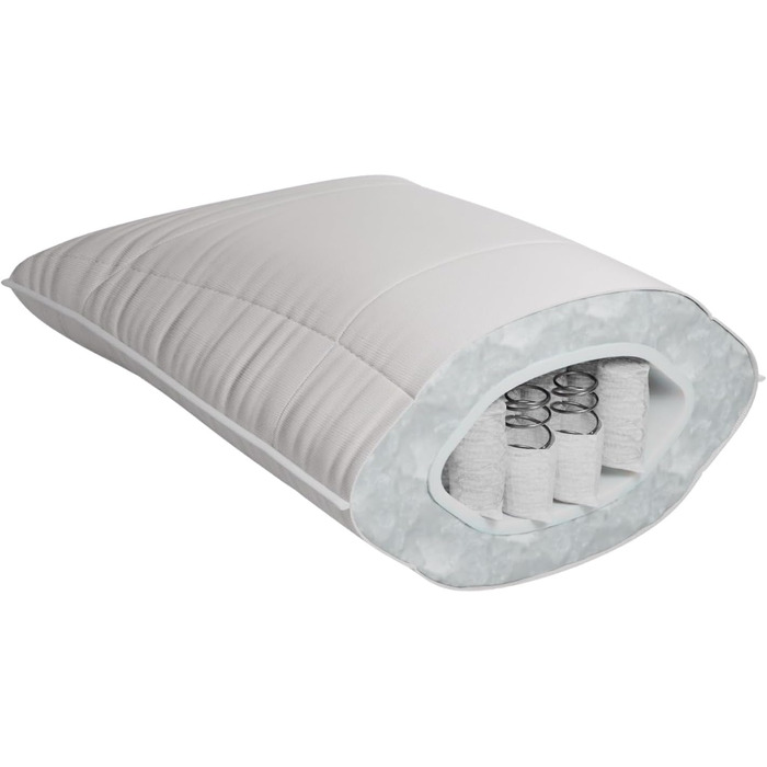 Подушка для шиї Jekatex Boxspring - Кишенькова пружина - приблизно 40x80 см - Подушка для голови