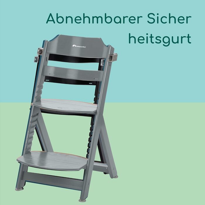 Подушка для сидіння, стільчик для зростаючих дітей, 6 місяців - 10 років, до 30 кг, дитячий стільчик, знімний піднос, регульоване