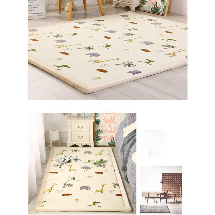 Дитячий килим Loartee для дитячої кімнати, дитячий килим, кораловий червоний оксамитовий килимок, як ковдра для повзання для дитин