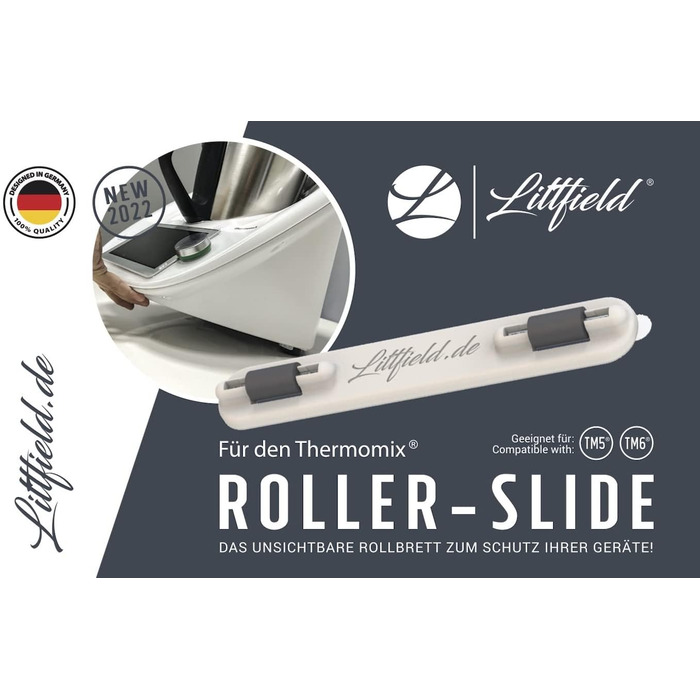 Альтернатива розсувній дошці Thermomix для TM6 і TM5 - Аксесуари Thermomix для захисту вашого Thermomix Scale White