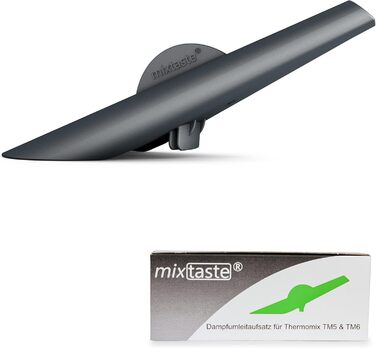 Паровий дивертор mixtaste сумісний з Thermomix TM5, TM6, TM Friend, із захищеним захистом від переливу, насадкою для відхилення пари, аксесуарами, каміном, захистом меблів, витяжкою