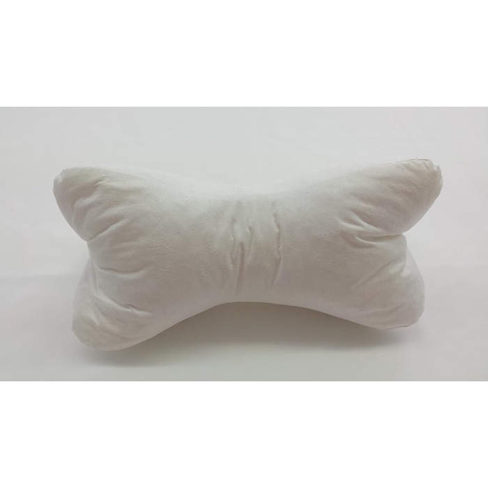 Подушка для читання Biona Celtic Bone/Кістка для читання, велика, 45x25 см Oeko-TEX (бавовна, сірі зірки, зі вставкою)