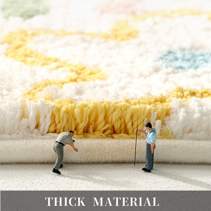 Килимок для ванної кімнати, м&39який абсорбуючий килимок для ванної кімнати, килимок для ванної з мікрофібри та квітковим принтом, протиковзкий килимок для ванної, килимок для душу, килимок для ванної, що прається, 50x80 см (прямокутний)