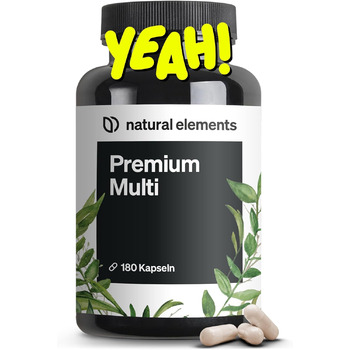 Капсули Natural Elements Преміум Мультивітамін (180 шт.)