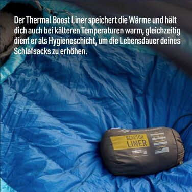 Утеплений спальний мішок Sea to Summit Reactor, звичайний компактний (78 x 31,5)