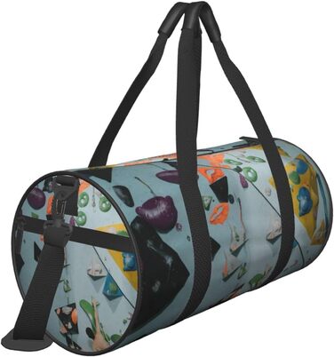 Дорожня сумка-циліндр, дизайн люди малюють на стіні, спортивна сумка для чоловіків та жінок, сумка-мішок, спортивна сумка
