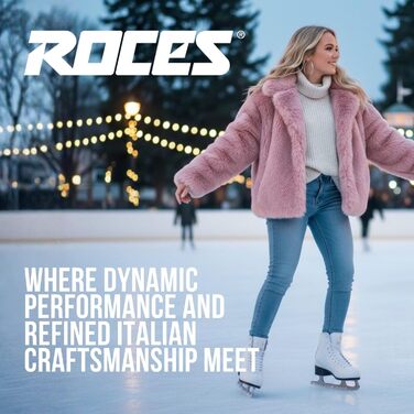 Жіночі ковзани Roces Paradise Lama 39 Білі