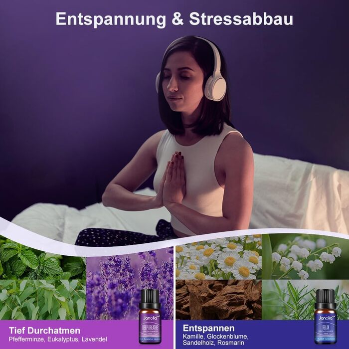 Натуральні ефірні олії для дифузорів, чисті ефірні олії для зволожувачів повітря, набір ефірних олій для дифузорів, ідеальні ароматичні олії для дому, офісу, спа