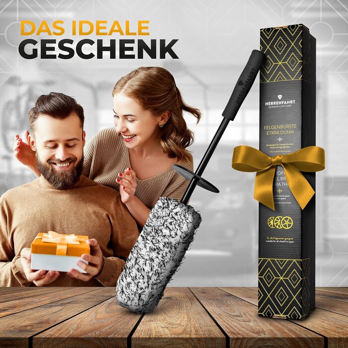 Щітка для обода з мікрофібри ультратонка Надзвичайно вузька насадка для щітки для ретельного очищення без подряпин також заходить