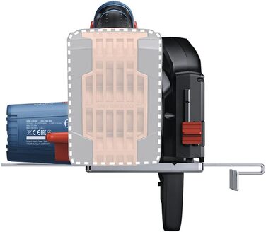 Акумуляторна дискова пила Bosch Professional 18V System GKM 18V-50 (швидший хід роботи, менше іскор і стружки, без акумулятора/зар