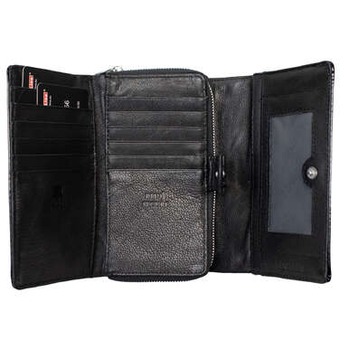 Гаманець жіночий шкіряний Semi Line RFID Black (P8229-0)