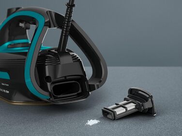 Парова праска Tefal FV8066 Puregliss 280 г/хв. посилення подачі пари вертикальна подача пари XL отвір для заливання води стійка по