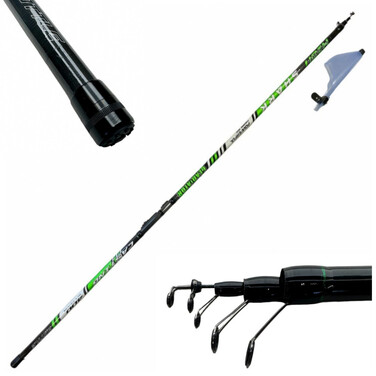Вудка карбонова GLADIATOR SHARK з кільцями 6м (GL7045)
