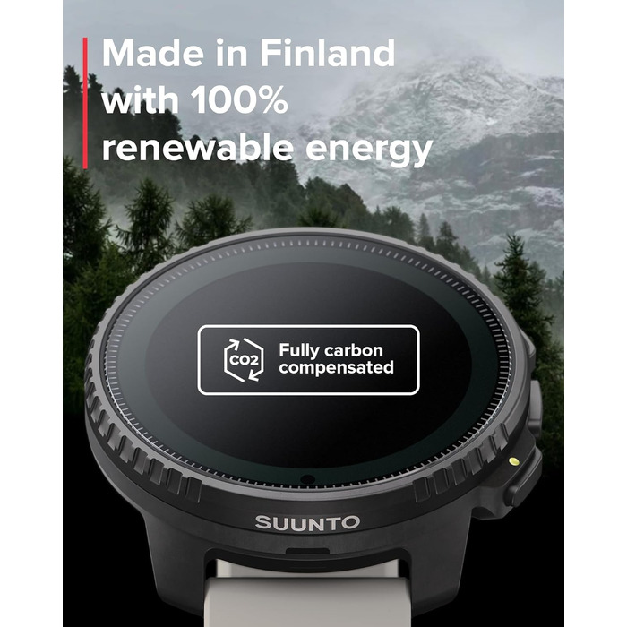 Годинник SUUNTO Vertical Adventure смарт-годинник із GPS, двочастотна GPS-навігація, безкоштовні офлайн-карти, сонячна зарядка, час роботи від батареї до 65 днів, корпус військового класу, водонепроникність 100 м, вертикальний сонячний пісок