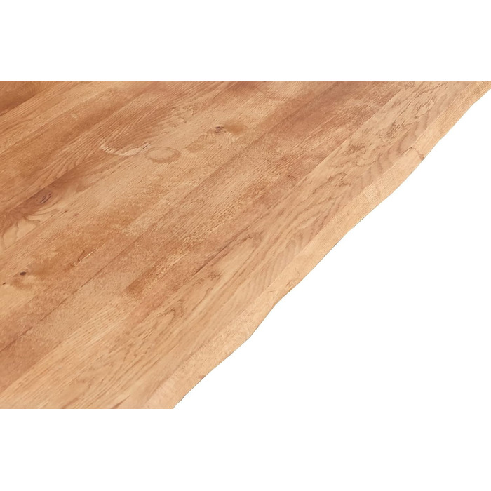 Стільниця SAM 180x90 см Сіетл, масив дуба, стильна плита з натуральним краєм, унікальний виріб з дикого дуба 180 x 90 см дикий дуб 26 мм