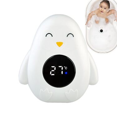 Термометр для дитячої ванни плаваючий цифровий вимірювач температури води та дитячої ванни Тестер температури на дисплеї, безпека,