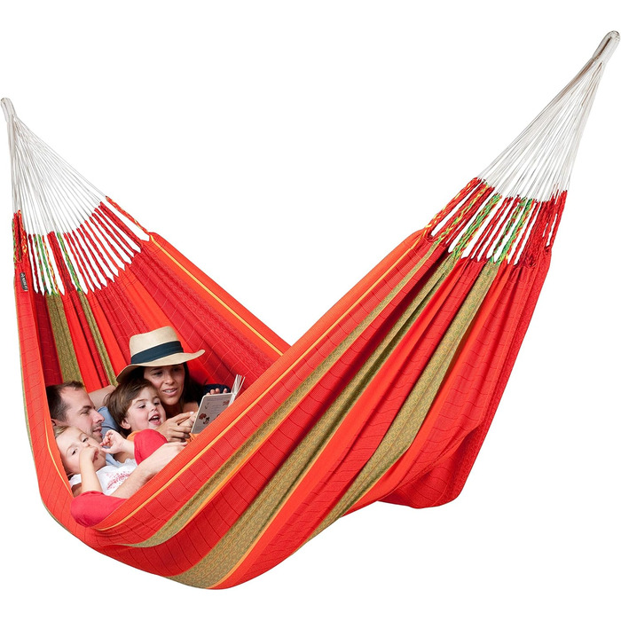 Класичний двоспальний гамак з органічної бавовни