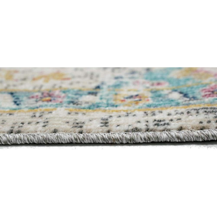 Відкритий східний килим орнаменти вітальні килим для вітальні вінтажний в сіро-блакитному кольорі розмір 160х230 см 160х230 см сір