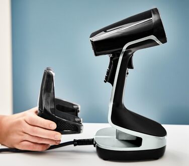 Парова щітка Tefal DT8250 Access Steam Force 2000 Вт 190 мл Чорний/сріблястий Найпотужніша - 30 г/хв - підошва з підігрівом