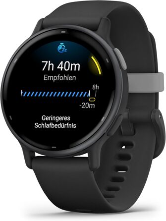 Розумний годинник із 1,2-дюймовим AMOLED-дисплеєм, функціями фітнесу, здоров&39я та музики, чорний/сланцево-сірий, 5 - GPS-