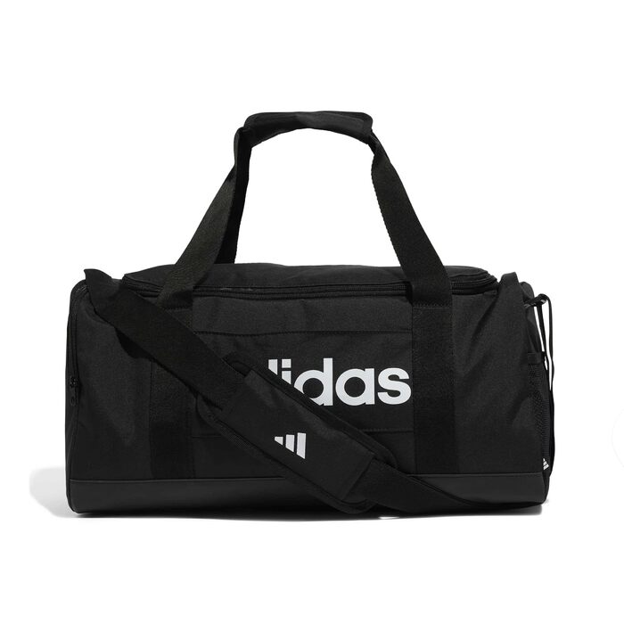 Сумка Adidas Unisex Essentials Linear Duffelbag Medium S Чорний / Чорний / Білий