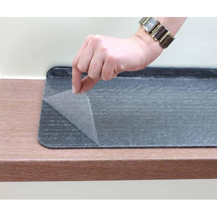 Килимки для ніг Рим прямокутні - різні Варіанти та кольори набору (14 шт. світло-сірий)