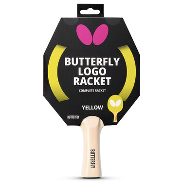 Ракетка для настільного тенісу Butterfly Logo Racket Yellow FL (6017873502)